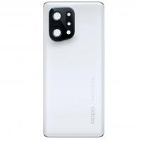 Oppo Find X5 5G (CPH2307) Back Cover+Camera Glass  White Original