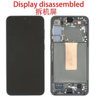 Samsung Galaxy S23 Plus S916 Touch + Lcd + Frame Green Disassembled Grade A