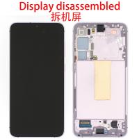 Samsung Galaxy S23 Plus S916 Touch + Lcd + Frame Pink Disassembled Grade B