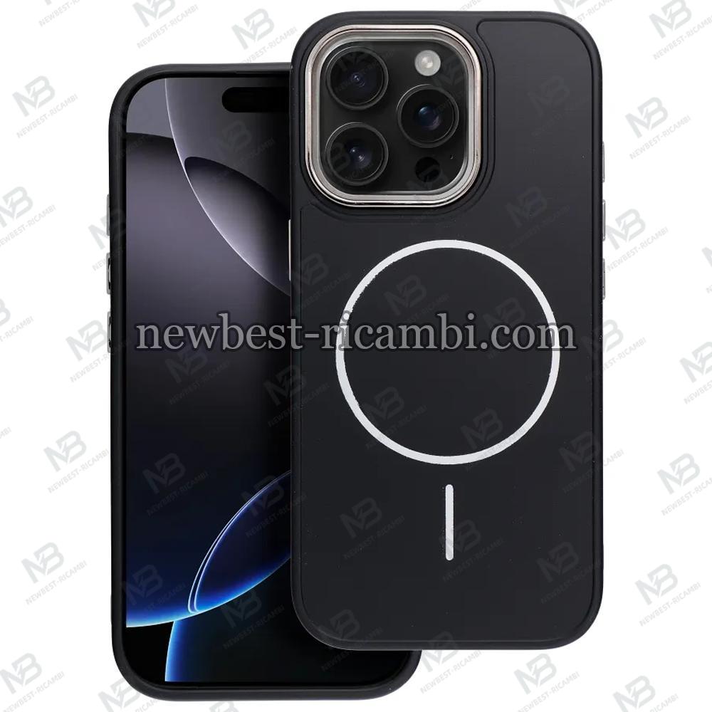 FRAME MAG COVER Case compatible With MagSafe For IPHONE 17 Pro Max Black In Blister