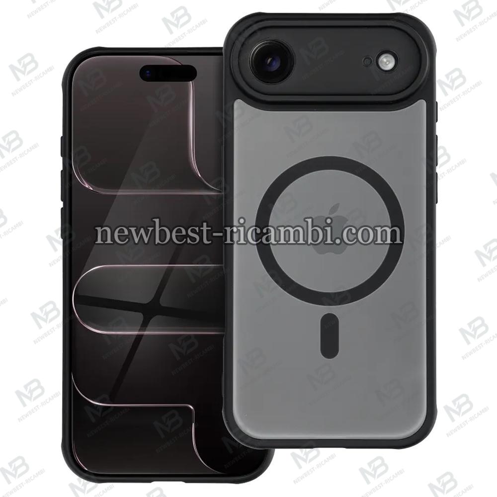FULL MATTE MAG COVER Case Compatible With MagSafe For IPHONE 17 Air Black In Blister