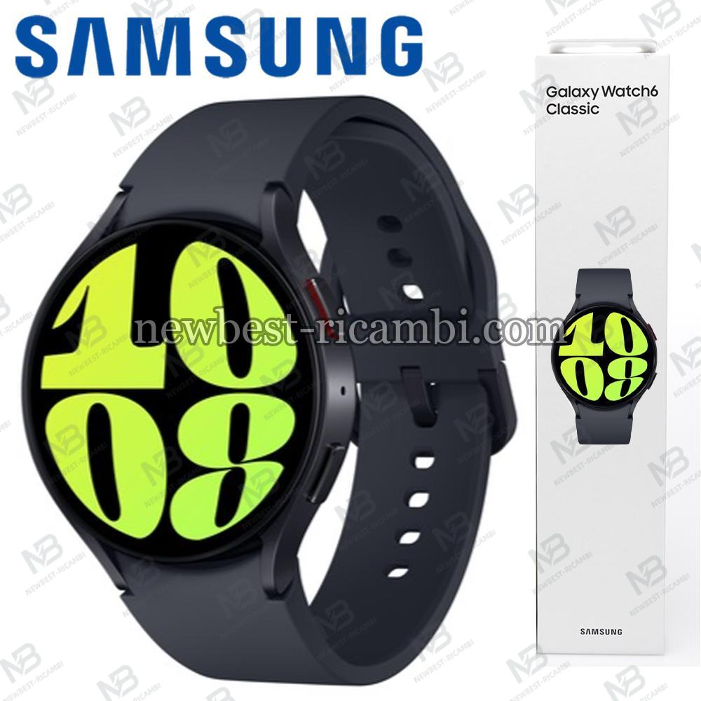 Samsung Galaxy Watch 6 Classic 44mm R945 Stainless Steel LTE 4G Black Like New AAA In Blister