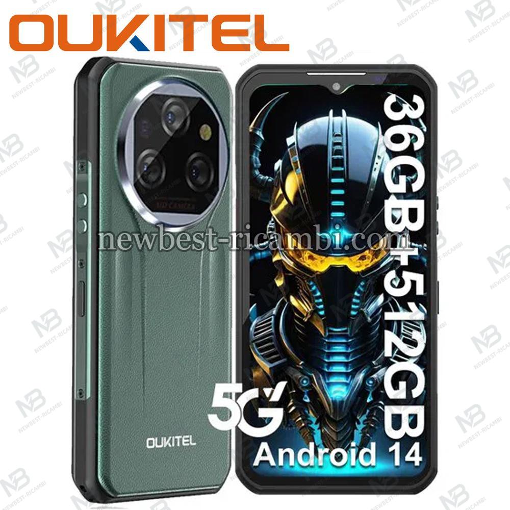 OUKITEL WP39 PRO Rugged Phone 5G 6.6'' 11000mAh 12+24GB/512GB Green In Blister