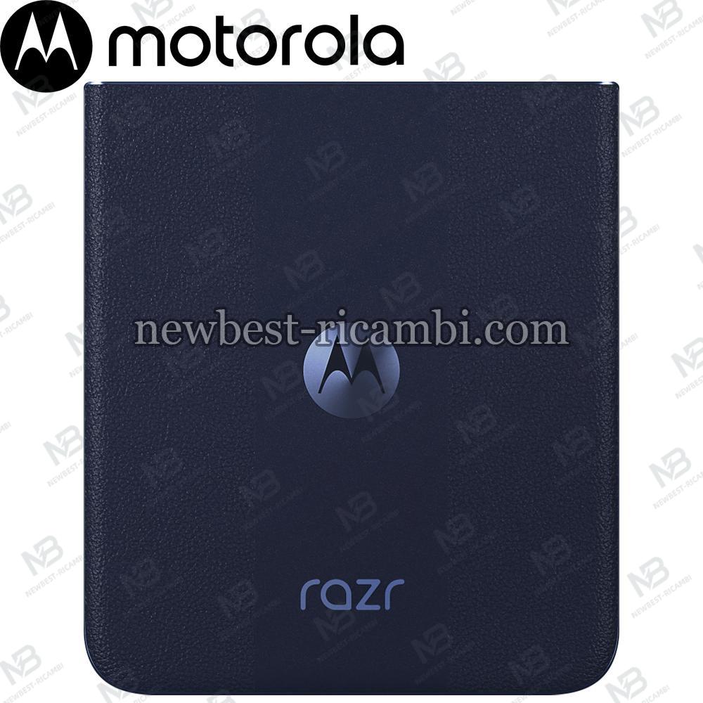 Motorola Moto Razr 50 Ultra Back Cover Blue Service Pack