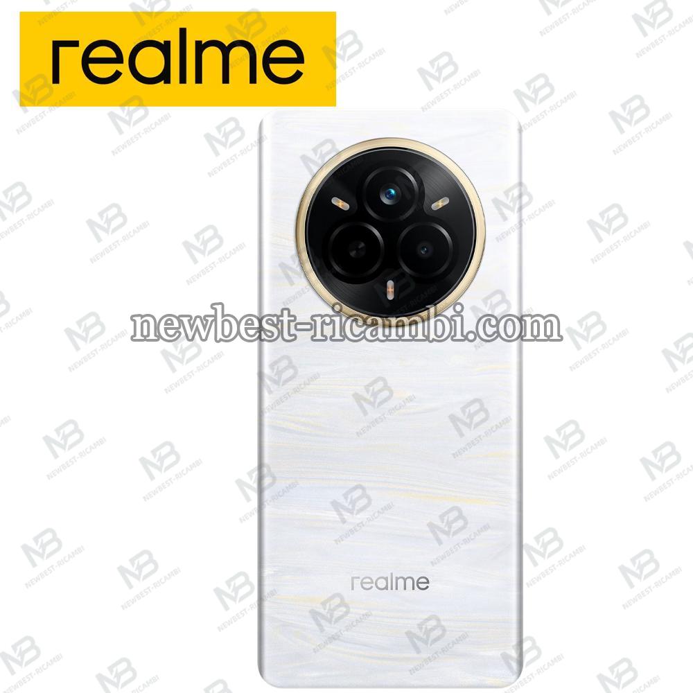 Realme 14 Pro 5G (RMX5056) Back Cover + Camera Glass White Service Pack