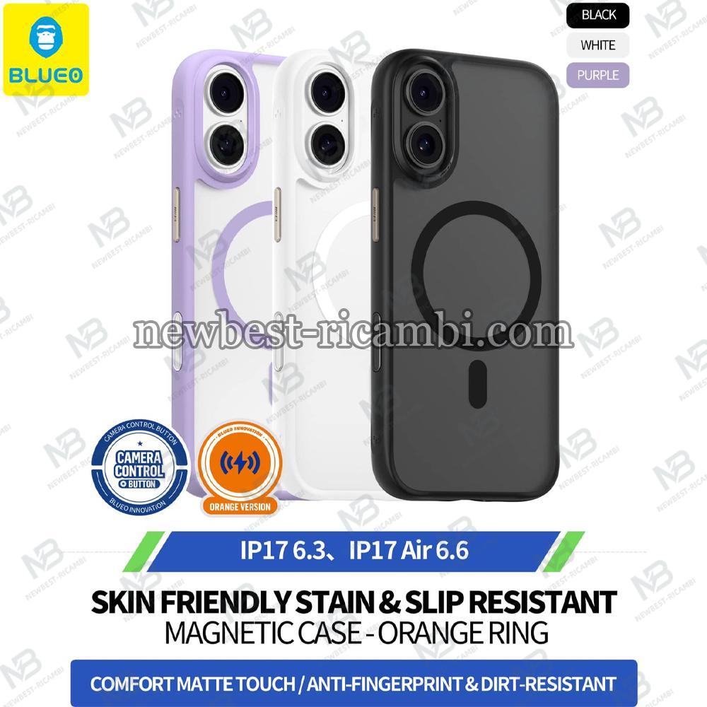 Blueo Skin Friendly Stain & Slip Resistant Magnetic Case BL058 iPhone 17 Air Purple