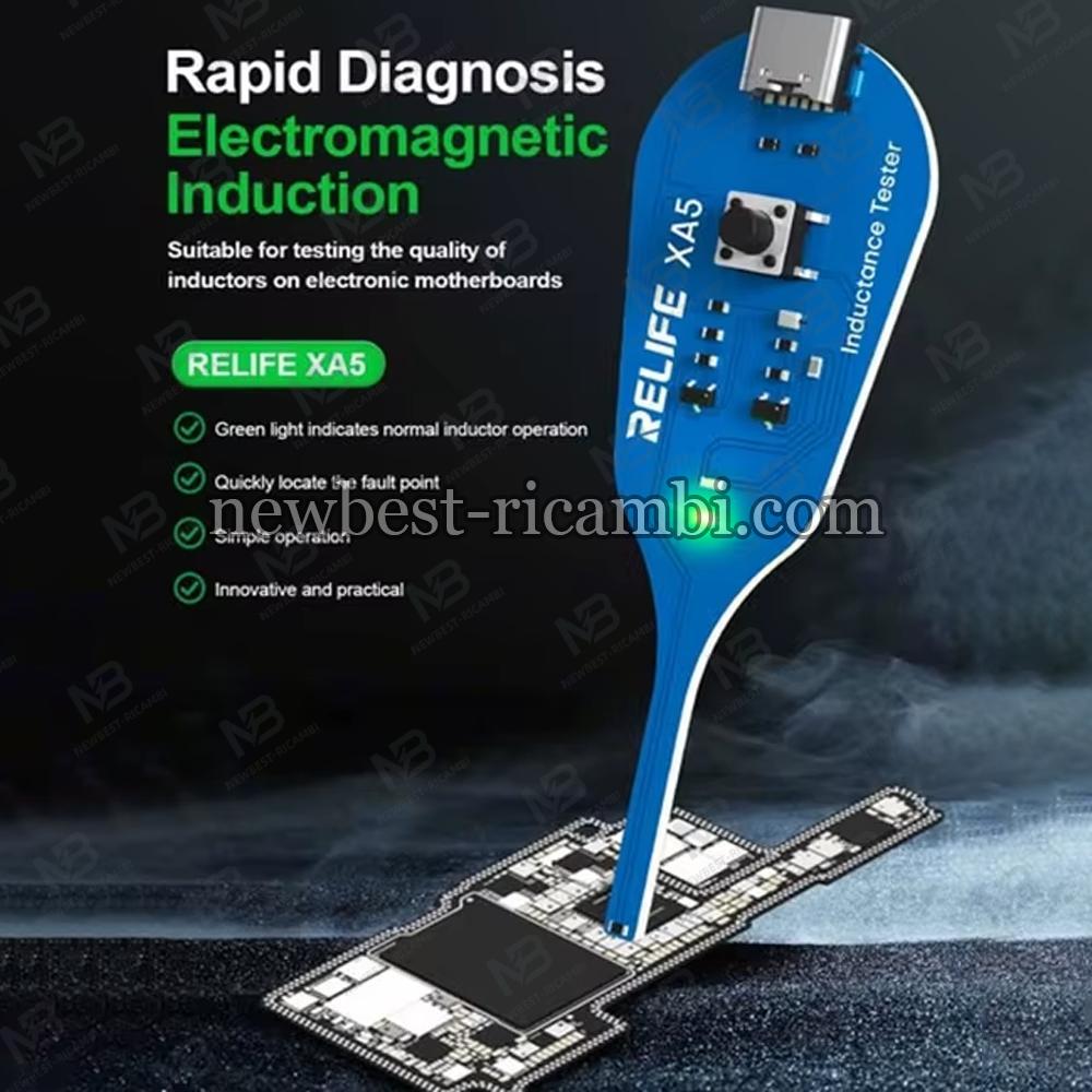 RELIFE XA5 Motherboard Coil Tester Inductor Detector Tool
