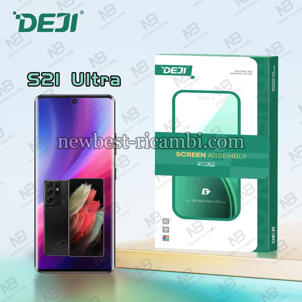 Samsung Galaxy S21 Ultra 5G G998 Touch + Lcd + Frame Black Deji Oled Soft