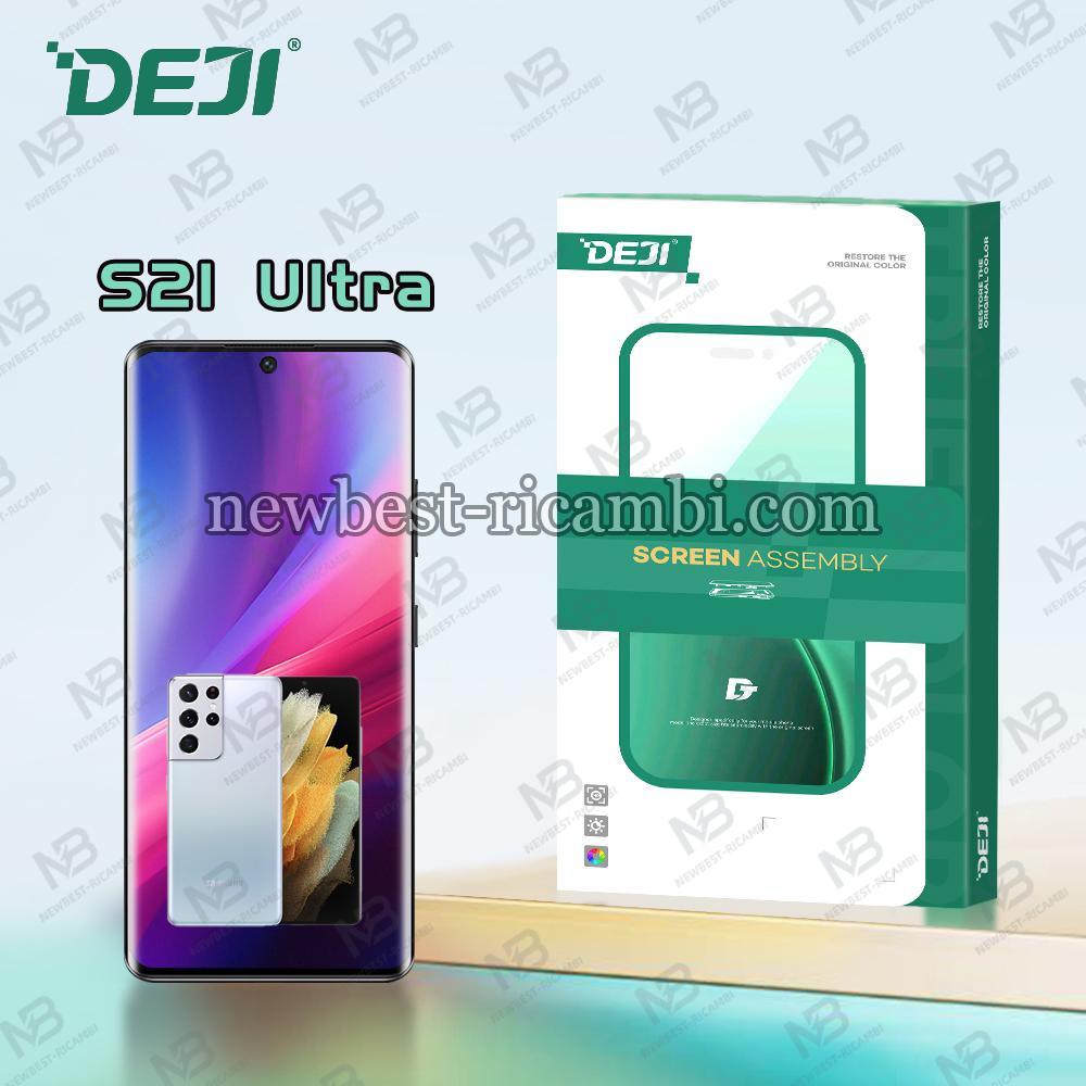 Samsung Galaxy S21 Ultra 5G G998 Touch + Lcd + Frame White Deji Oled Soft