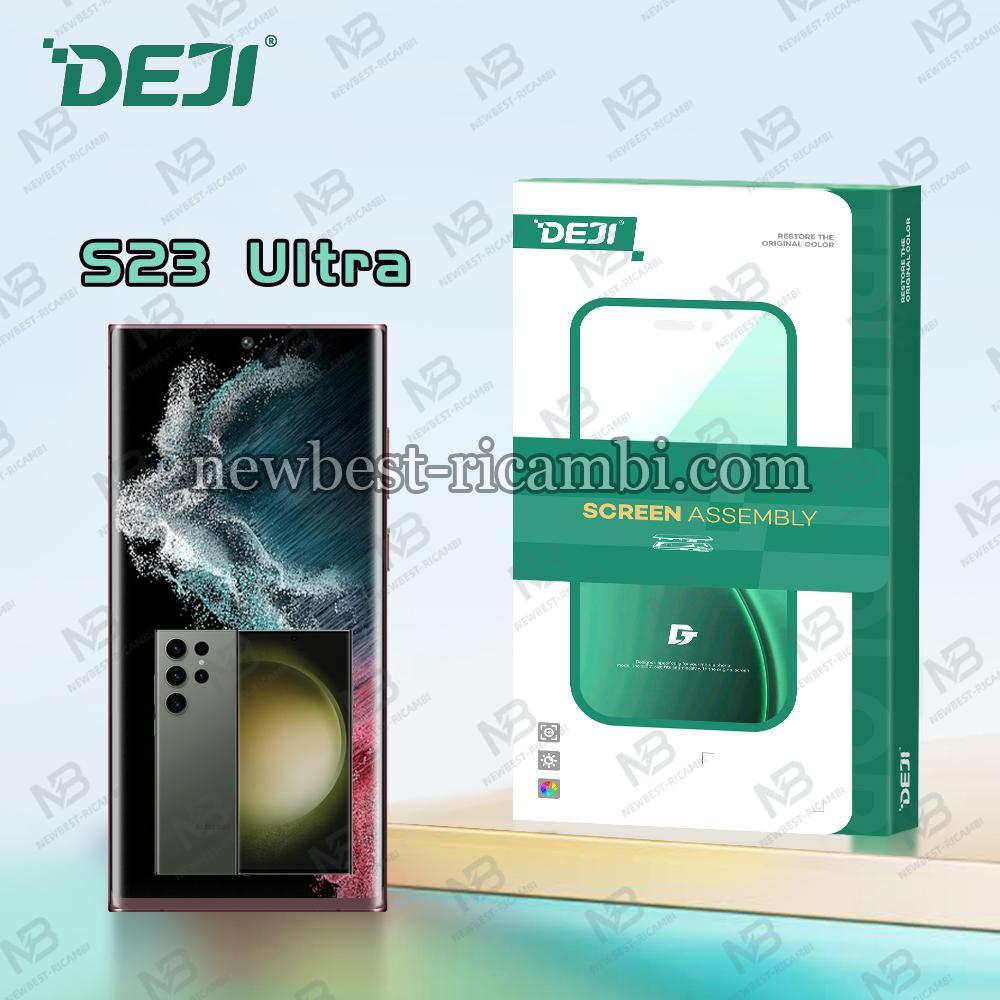 Samsung Galaxy S23 Ultra 5G S918 Touch + Lcd + Frame Green Deji Oled Soft