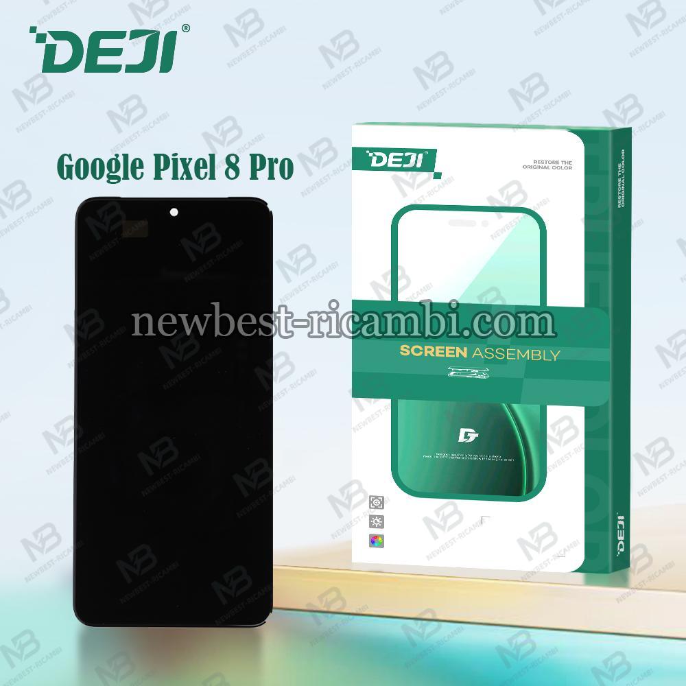 Google Pixel 8 Pro Touch + Lcd + Support Plastic Black Deji Oled Soft