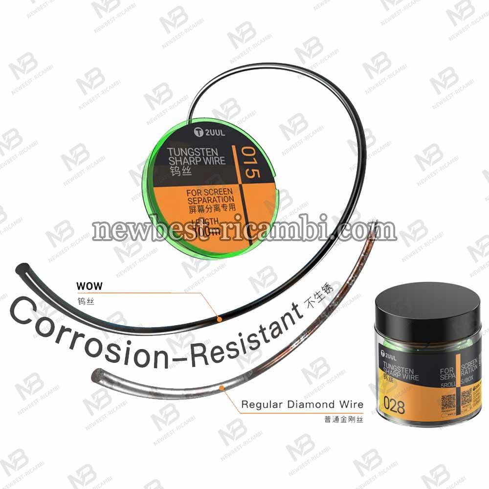 Tungsten Wire 2UUL WS-028 0.028mm 100m 5-Pack