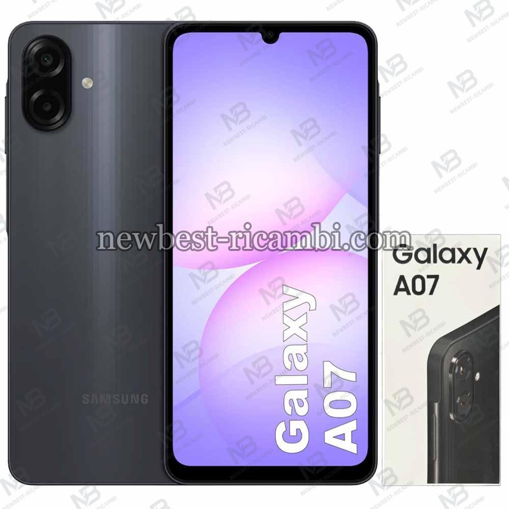 Samsung Galaxy A07 4G A075 Smartphone 4/64GB Black (NO EUROPE) New In Blister