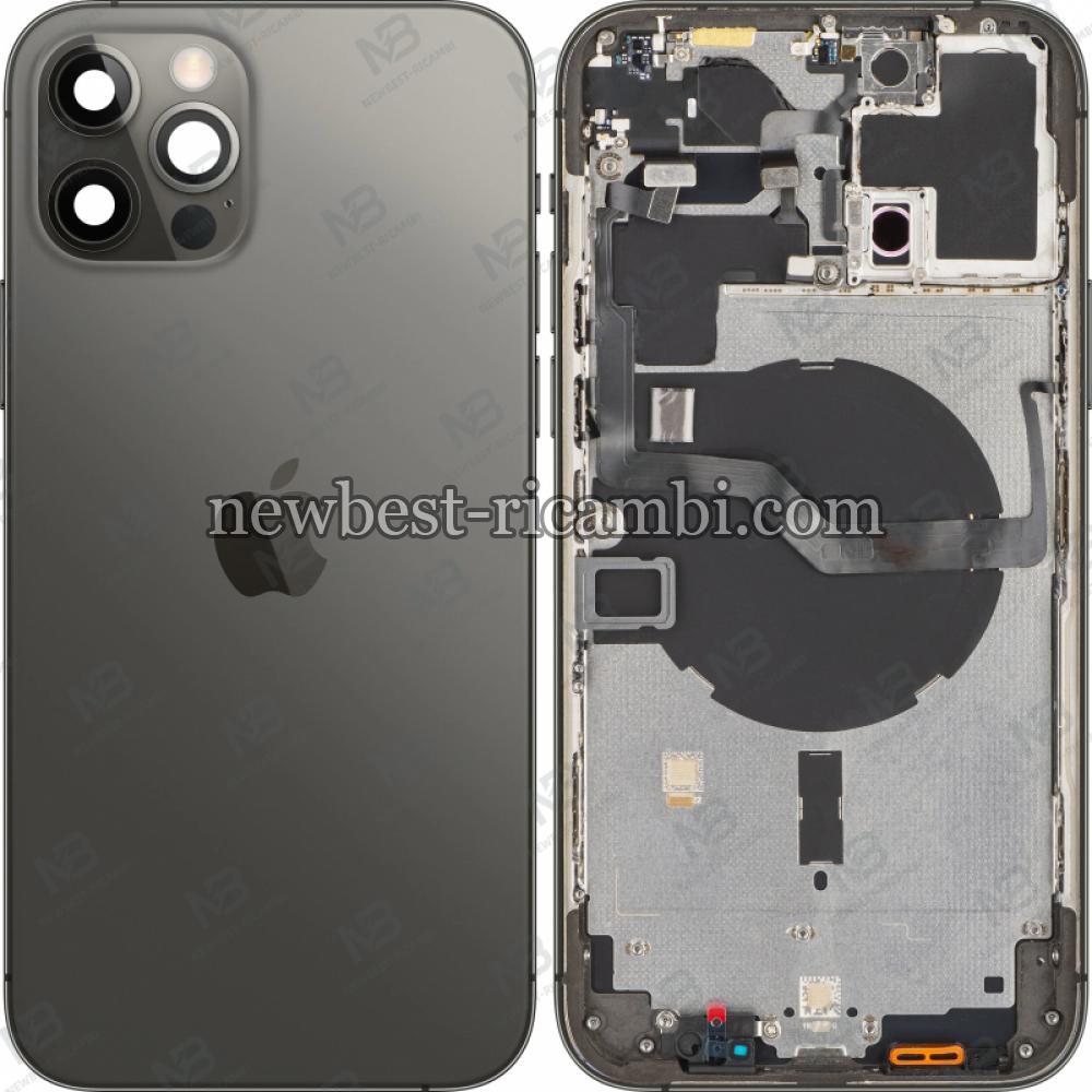 iPhone 12 Pro Max Back Cover + Frame Graphite Dissembled Grade A Original
