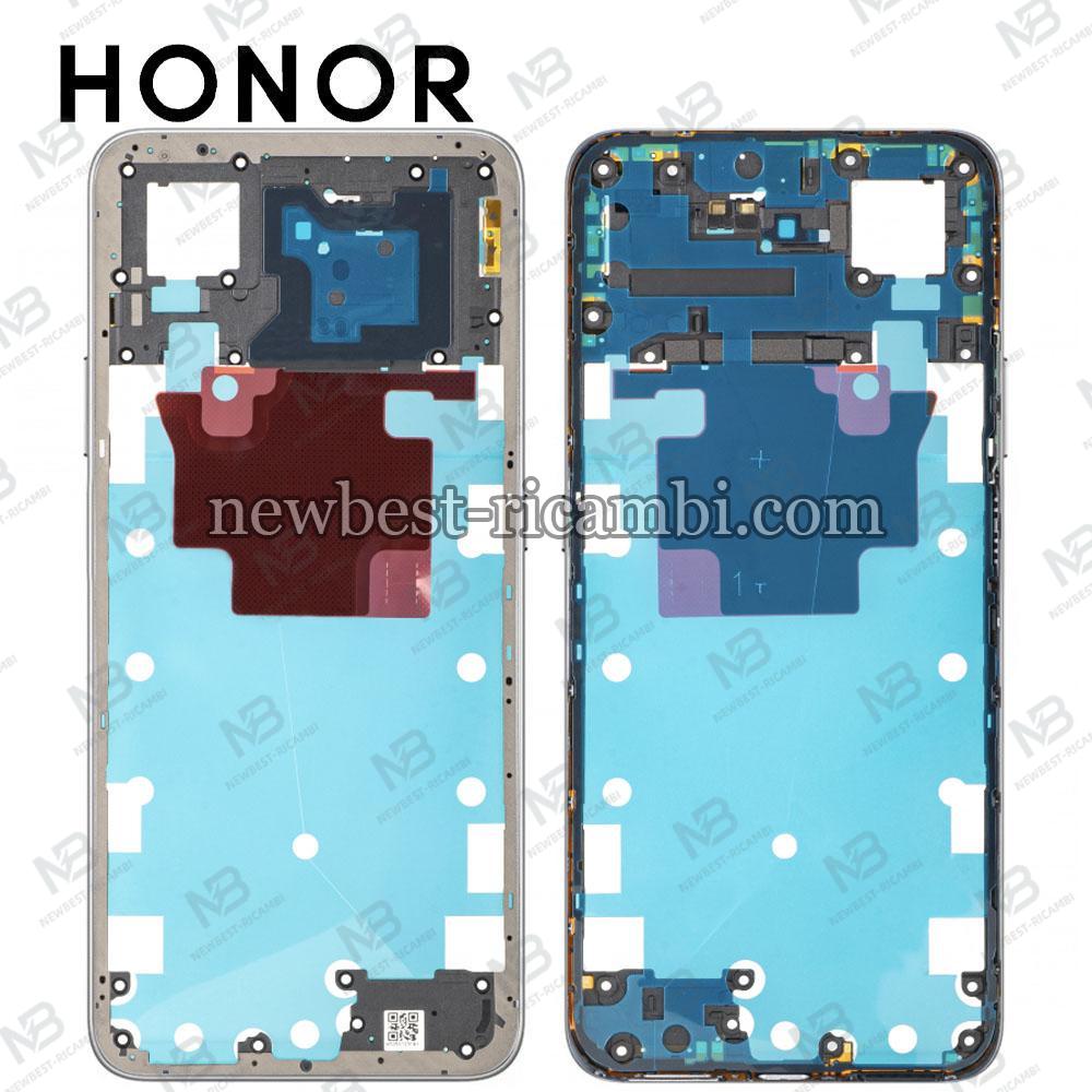 Honor X7D 5G Frame B + Side Key Silver Service Pack