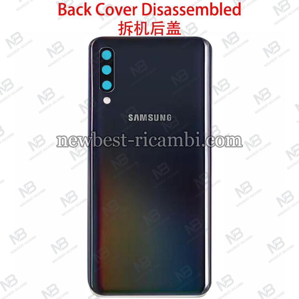 Samsung Galaxy A50 2019 A505f Back Cover + Camera Glass Black Disassembled Original Grade A