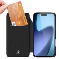 DUX DUCIS Wallet Case SKIN PRO For IPHONE 17 AIR Black In Blister
