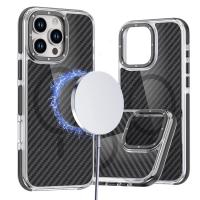 FIBER Case Comapitble With MagSafe For IPHONE 17 Black In Blister