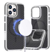 FIBER Case Comapitble With MagSafe For IPHONE 17 Pro Grey In Blister