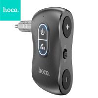 Car Transmitter Bluetooth Hoco Jack 3,5 mm E73 PRO Black In Blister