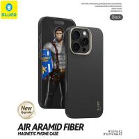 Blueo Aramid Fiber Case 600D Magnetic BL059 For iPhone 17 Black