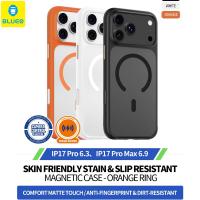 Blueo Skin Friendly Stain & Slip Resistant Magnetic Case BL058 iPhone 17 Pro White