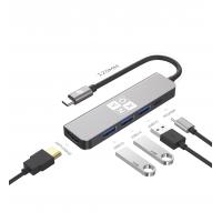 OXYN HUB03 USB C 5 IN 1 - BYL2008