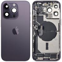 iPhone 14 Pro Back Cover + Frame + Full Flex Purple Dissembled Grade A Original