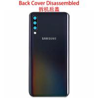 Samsung Galaxy A50 2019 A505f Back Cover + Camera Glass Black Disassembled Original Grade A