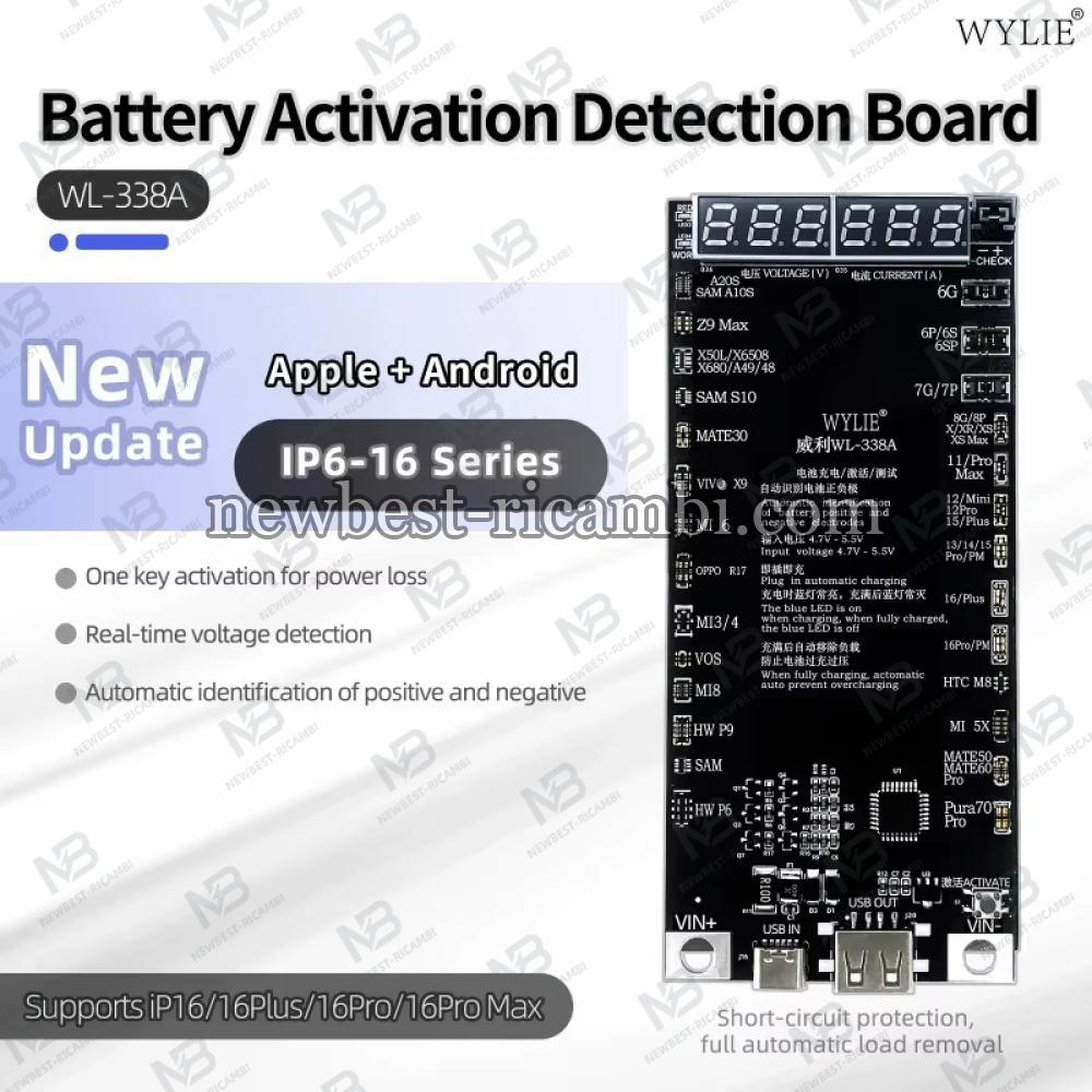 Willie WL-338A New iPhone 16 Series  Apple Android Battery Charging Activation Pad