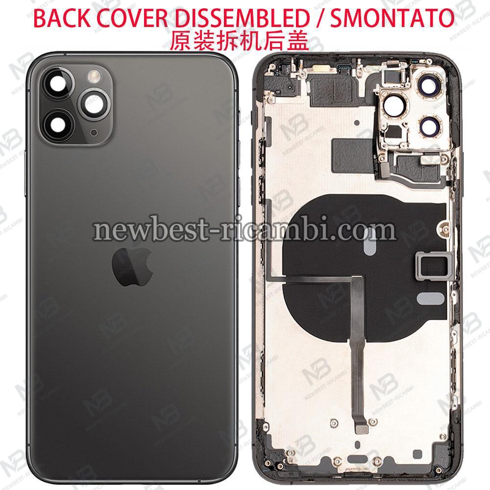iPhone 11 Pro Max Back Cover + Frame Black / Grey Disassembled Grade A Original