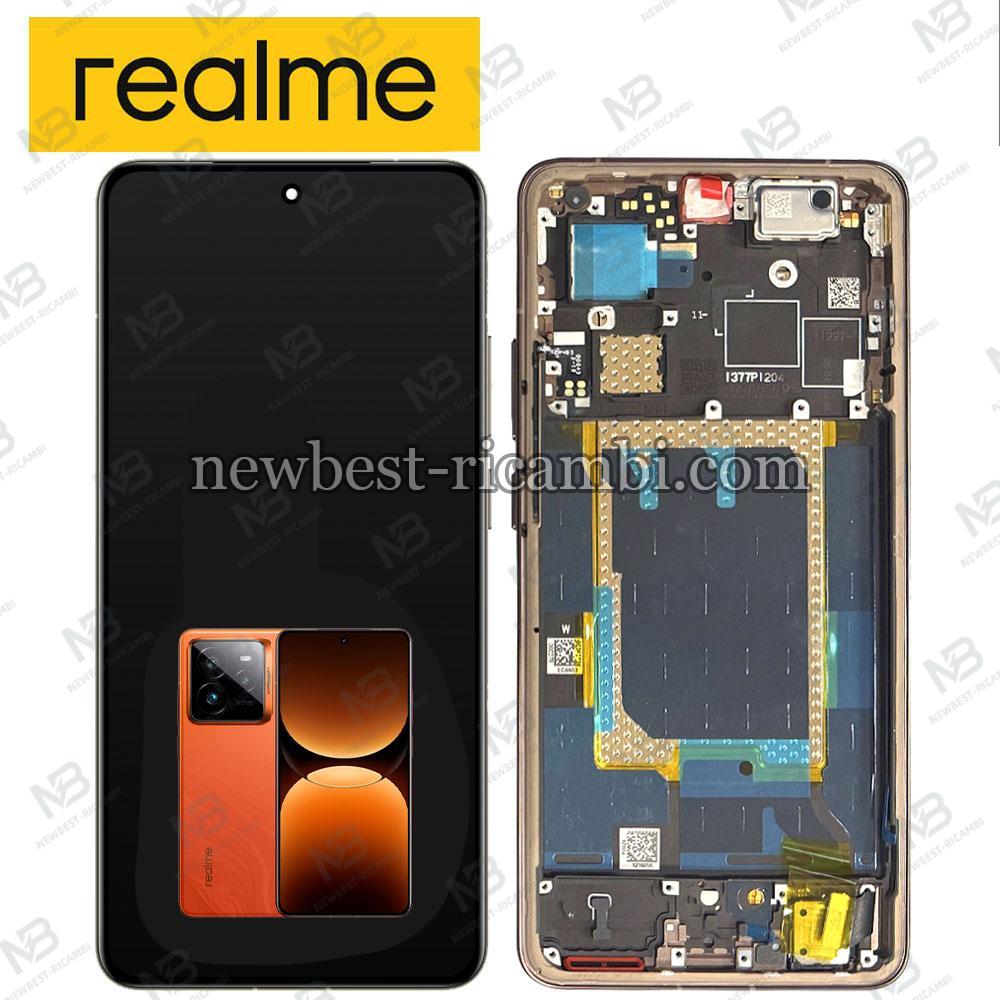 Realme GT 7 Pro 5G (RMX5010 / RMX5011) Touch + Lcd + Frame Orange Service Pack