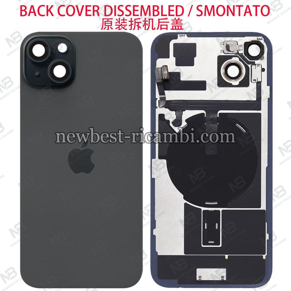 iPhone 15 Plus Back Cover + Camera Glass Black Dissembled Grade A Original (Refurbished)