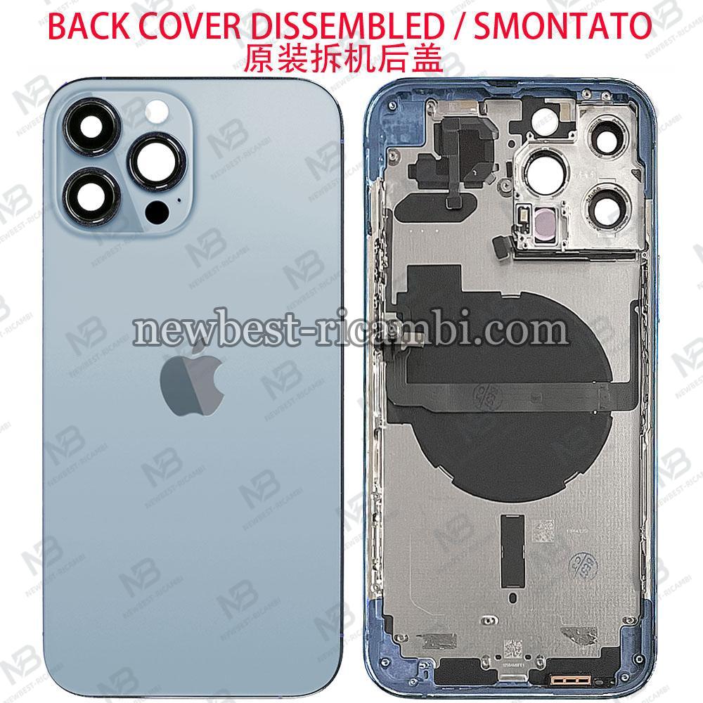 iPhone 13 Pro Max Back Cover + Frame + Full Flex Blue Dissembled Grade A Original (Refurbished)