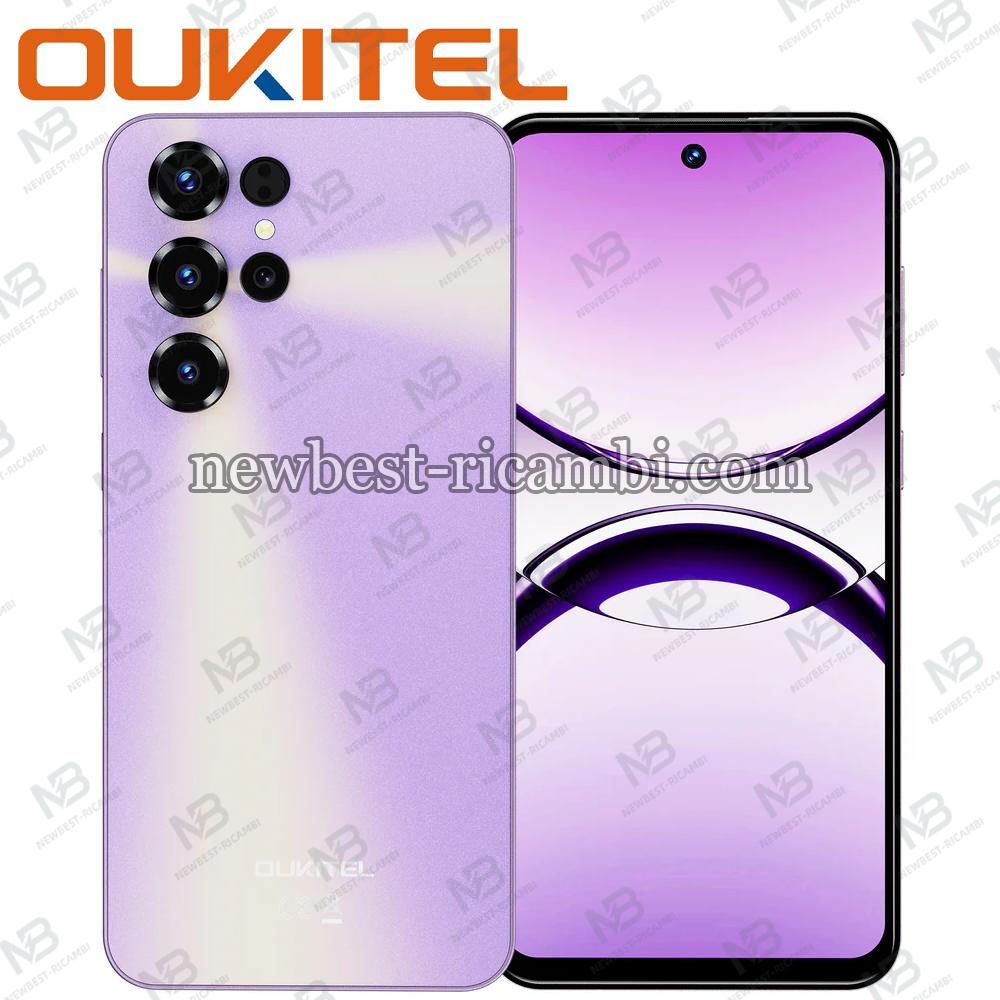 Oukitel C68 7.2-inch 6000mAh Battery 9.5mm Ultra-thin Body Smartphone 4+8/128GB Violet In Blister