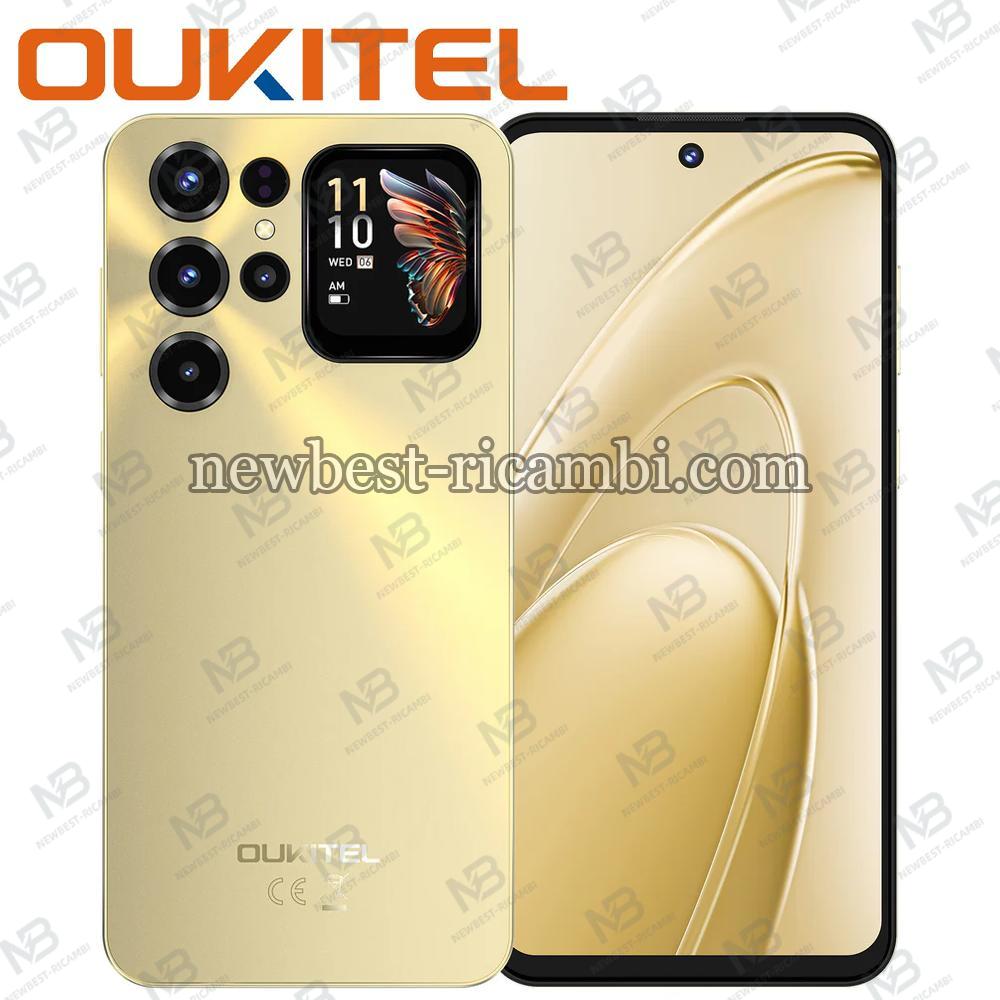 Oukitel C68 Plus 7.2-inch 6000mAh Battery 9.5mm Ultra-thin Body Smartphone 8+16/512GB Gold In Blister