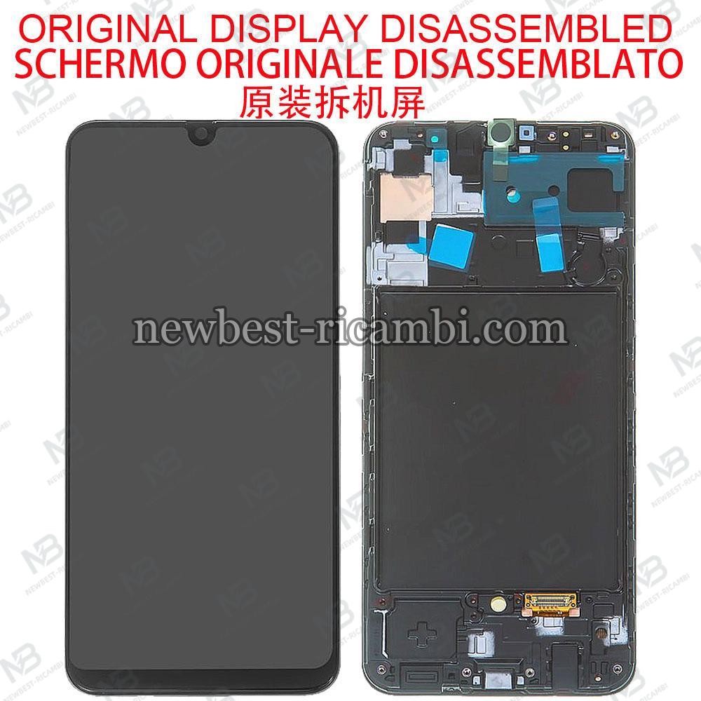 Samsung Galaxy A507 (A50s 19) Touch + Lcd + Frame Black Dissembled Grade B Original