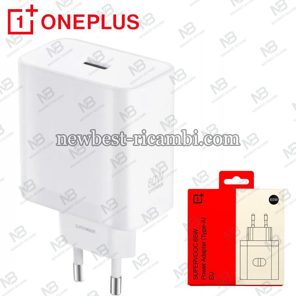 Wall Charger OnePlus SuperVOOC 80W 7.3A 1 x USB-A White 5461100064 in Blister