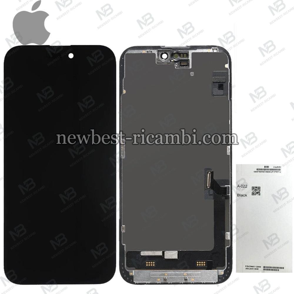 iPhone  15 Plus Touch + Lcd + Frame Black Service Pack