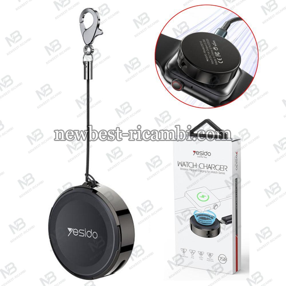 DS18 Magnetic Charging Dock Yesido for Apple Watch Series Black in Blister