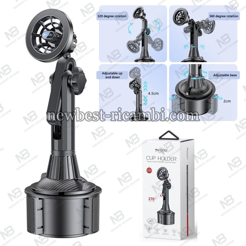 Magnetic Car Holder Yesido C200 Universal Black in Blister