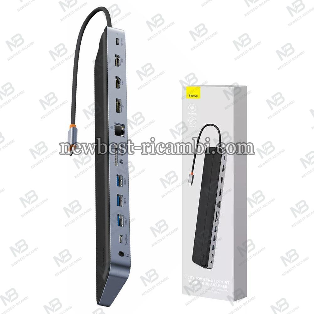 USB-C Hub Baseus EliteJoy Gen2 11in1 Black WKSX030213 in Blister