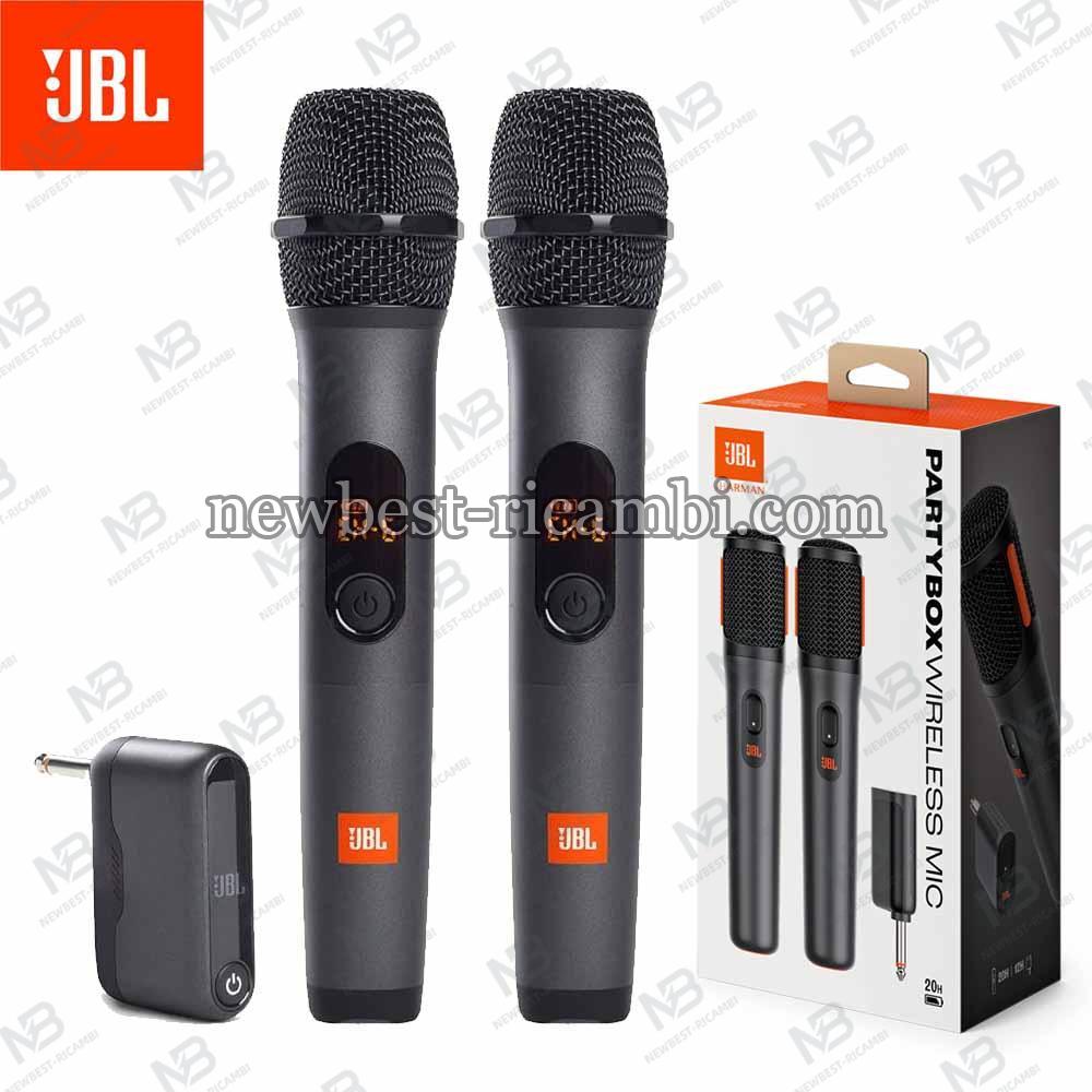 JBL PartyBox Digital Wireless Microphone System with Dual-Channel Receiver in Blister