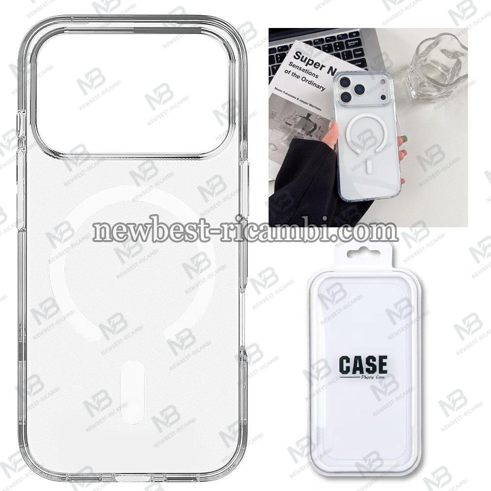 Crystal Clear TPU with Magnetic Case iPhone 17 Pro Transparent In Blister