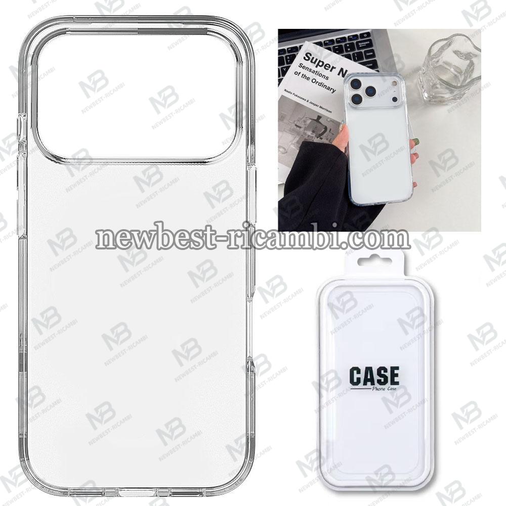 Crystal Clear TPU Case iPhone 17 Pro Transparent In Blister