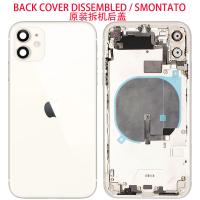 iPhone 11 Back Cover + Frame + Flex White Disassembled Grade A Original