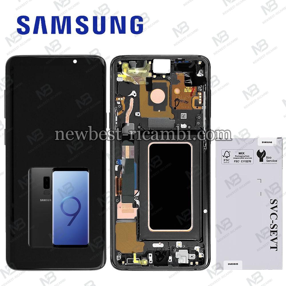 Samsung Galaxy S9 Plus G965f Touch + Lcd + Frame Black Service Pack
