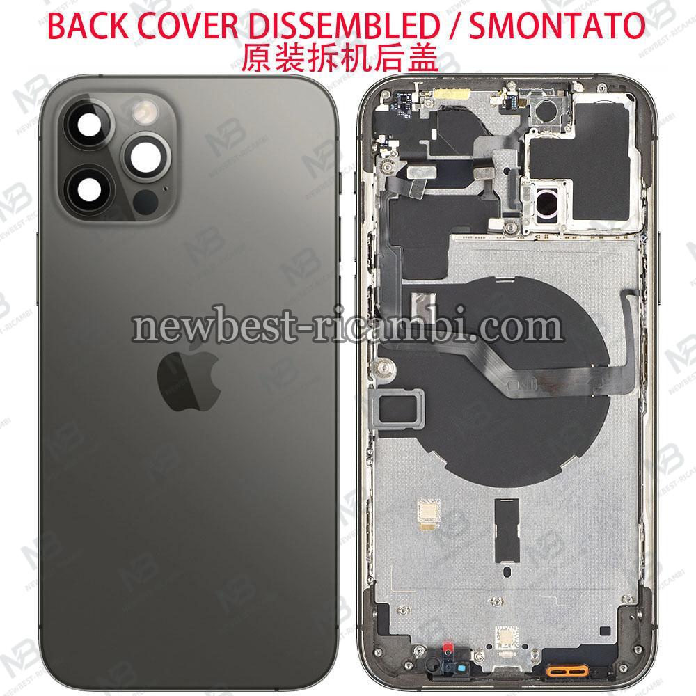 iPhone 12 Pro Max Back Cover + Frame Black Disassembled Grade A Original
