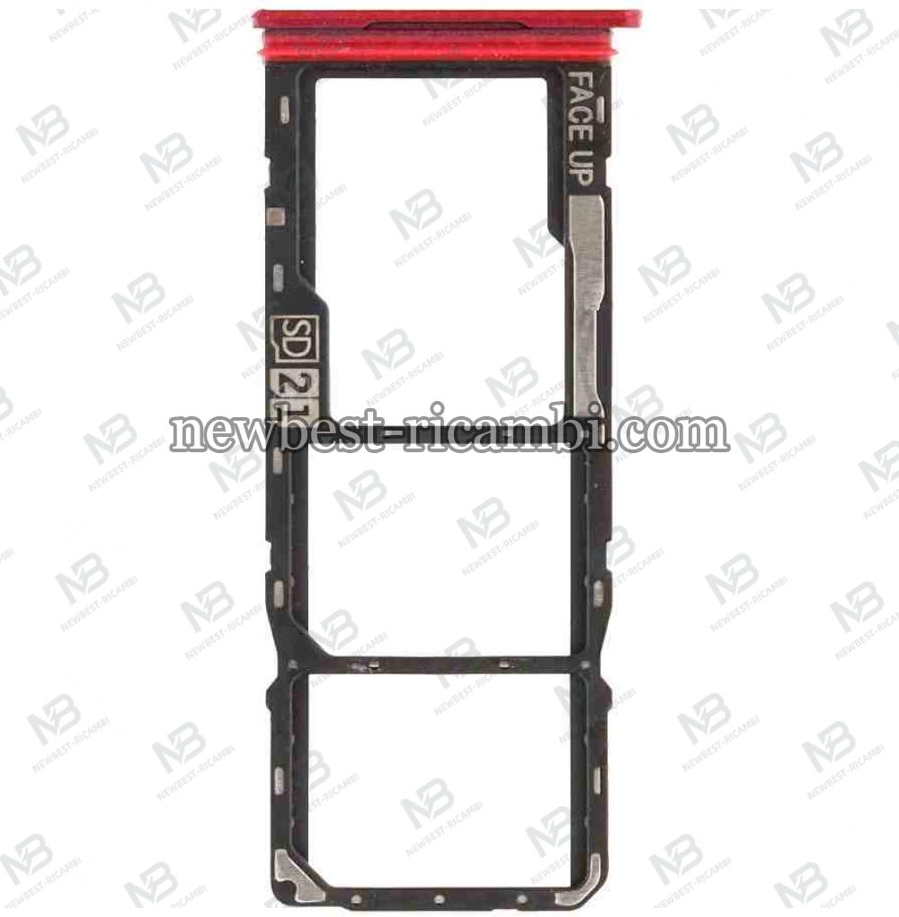 Motorola Moto G05 (XT2523) Sim Tray Plum Red