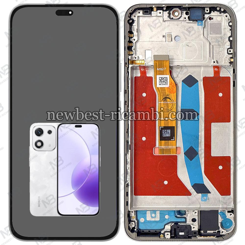 Honor X70i 5G (ABR-AN00) Touch + Lcd + Frame White Original